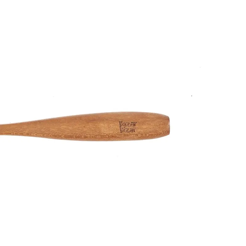The Tapas Fork, Besteck aus Teakholz von Bazar Bizar, Größe 14 × 2 × 2 cm, Natur, Ansicht 2