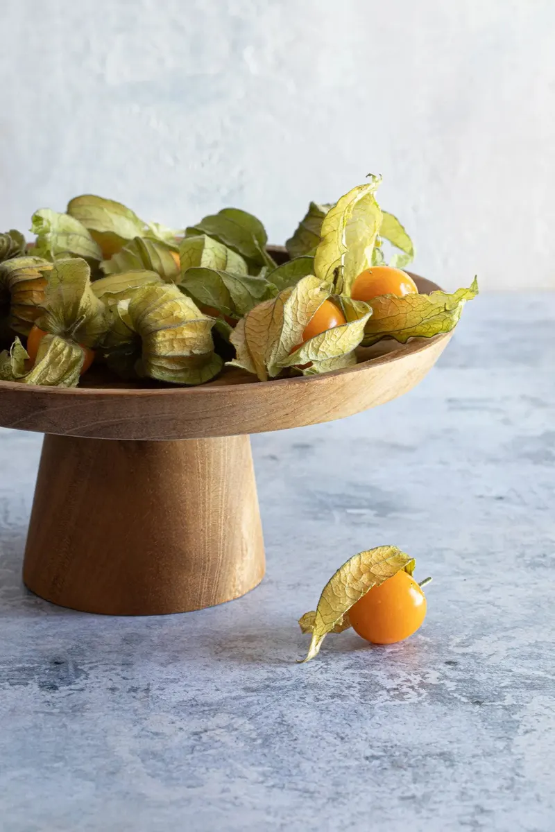 Tortenständer Teak Root Cake Dish, S, M und L von Bazar Bizar, Natur, Ansicht 5
