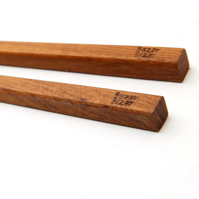 The Teak Root Chop Sticks Essstäbchen aus Teakwurzelholz von Bazar Bizar, Größe 23 × 1 × 1 cm, Natur, Ansicht 8