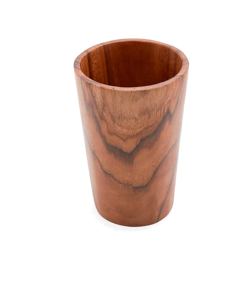 The Teak Root Cup Tasse/Becher in Natur von Bazar Bizar, Größe Hoch, Ansicht 1