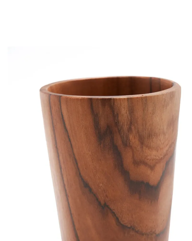 The Teak Root Cup Tasse/Becher in Natur von Bazar Bizar, Größe Hoch, Ansicht 7