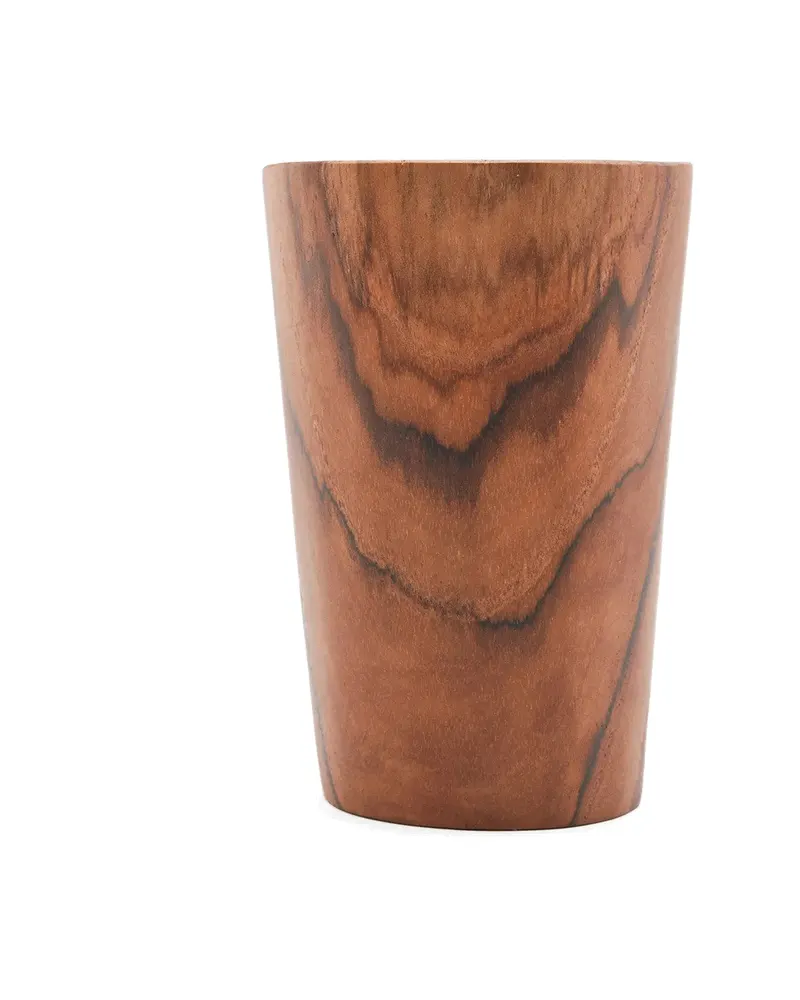 The Teak Root Cup Tasse/Becher in Natur von Bazar Bizar, Größe Hoch, Ansicht 8