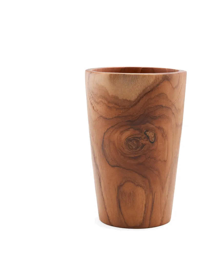 The Teak Root Cup Tasse/Becher in Natur von Bazar Bizar, Größe Niedrig, Ansicht 3