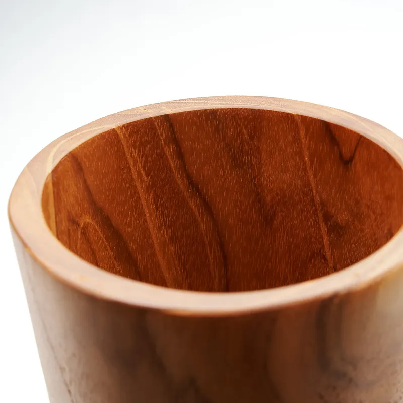 The Teak Root Cup Tasse/Becher in Natur von Bazar Bizar, Größe Niedrig, Ansicht 4