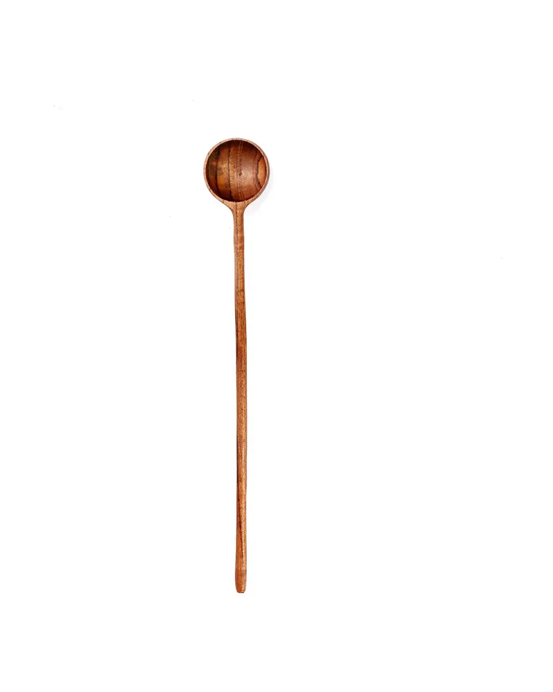 The Teak Root Dosage Spoon Dosierlöffel aus Teakwurzelholz, Natur