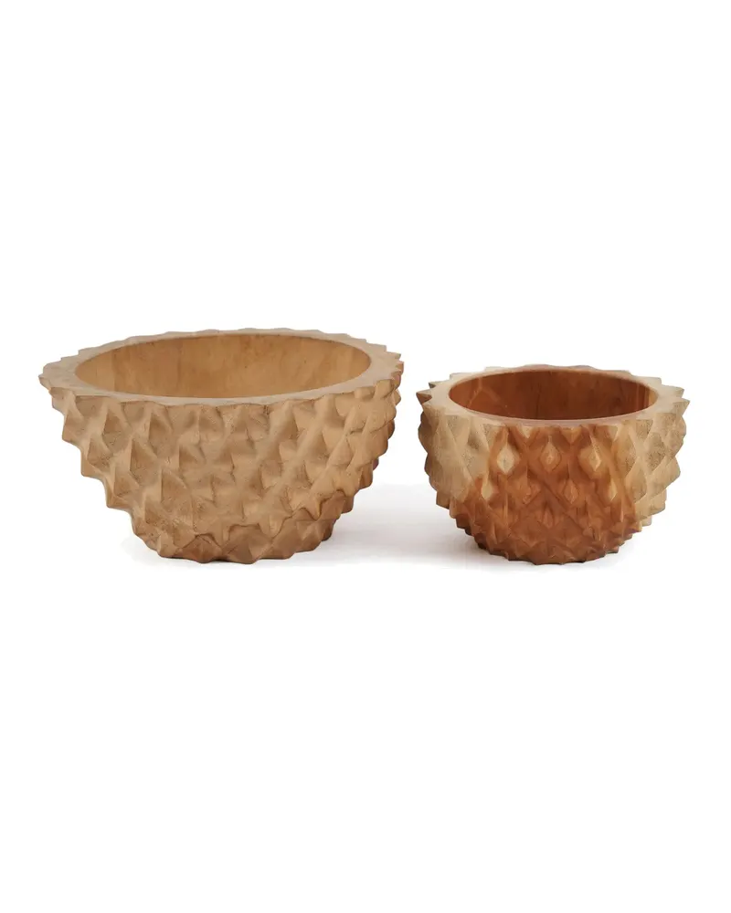 The Teak Root Durian Bowl Teakwurzelholzschale von Bazar Bizar, Größe S, Natur, Ansicht 5