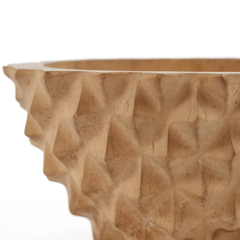 The Teak Root Durian Bowl Teakwurzelholzschale von Bazar Bizar, Größe M, Natur, Ansicht 8