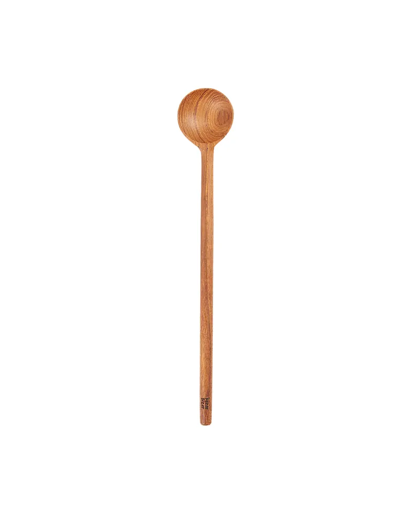 The Teak Root Flat Dosage Spoon Dosierlöffel aus Teakwurzelholz, Natur