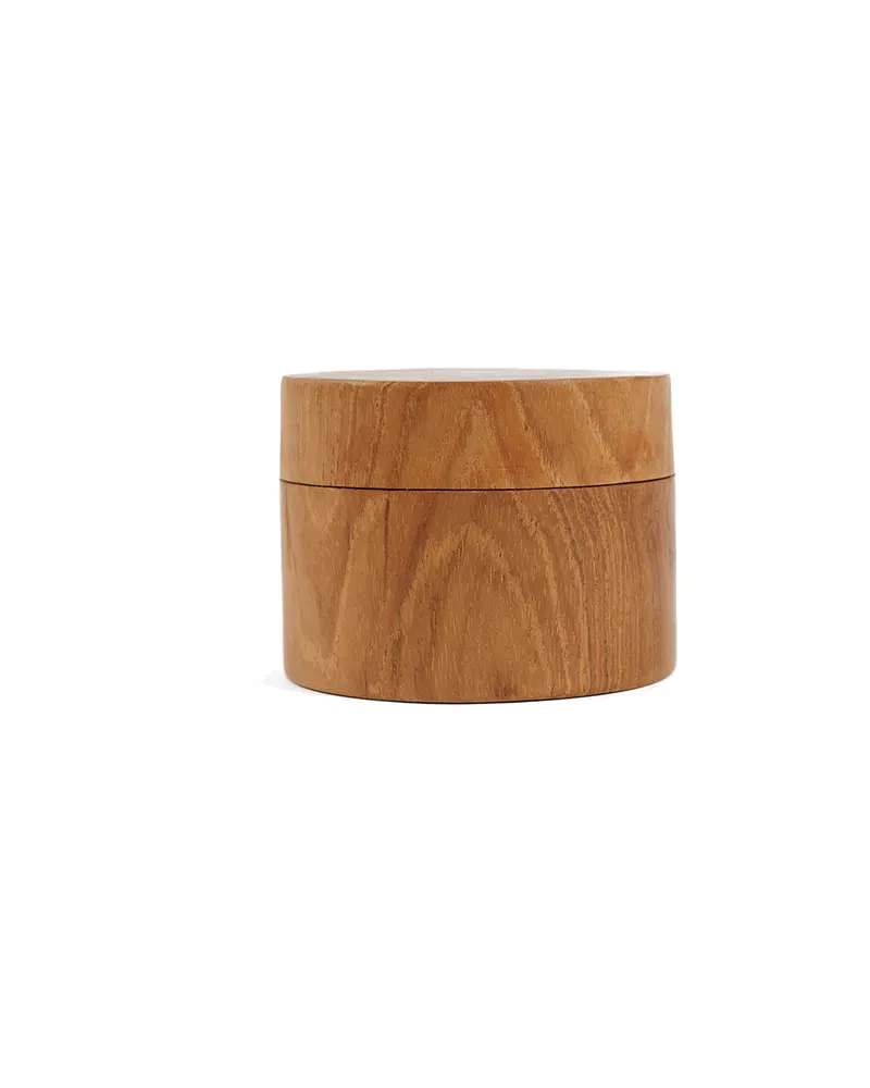 The Teak Root Jar Vorratsgefäß von Bazar Bizar, Größe S, Natur, Ansicht 1