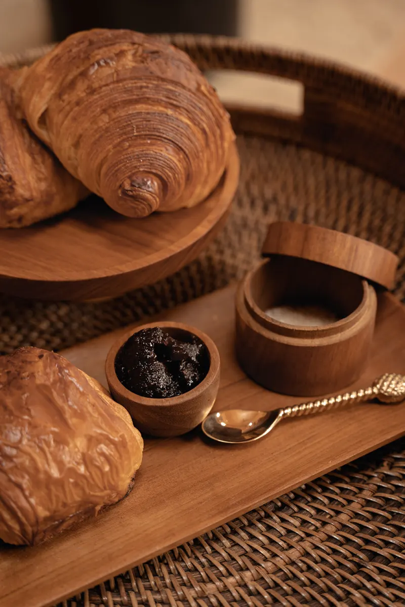 The Teak Root Jar Vorratsgefäß von Bazar Bizar, Größe S, Natur, Ansicht 2