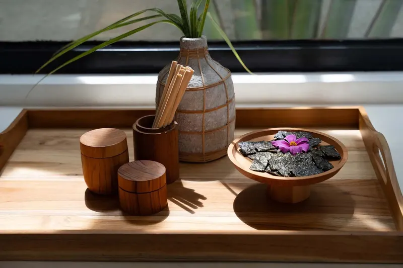 The Teak Root Jar Vorratsgefäß von Bazar Bizar, Größe S, Natur, Ansicht 9