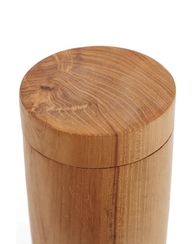 The Teak Root Jar Vorratsgefäß von Bazar Bizar, Größe M, Natur, Ansicht 7