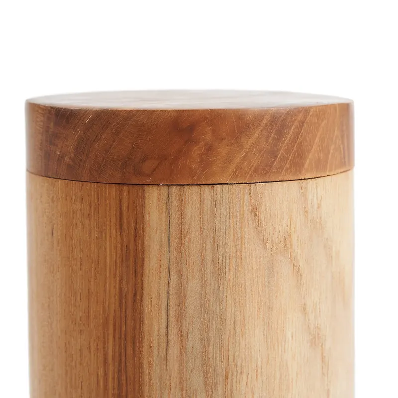 The Teak Root Jar Vorratsgefäß von Bazar Bizar, Größe L, Natur, Ansicht 6
