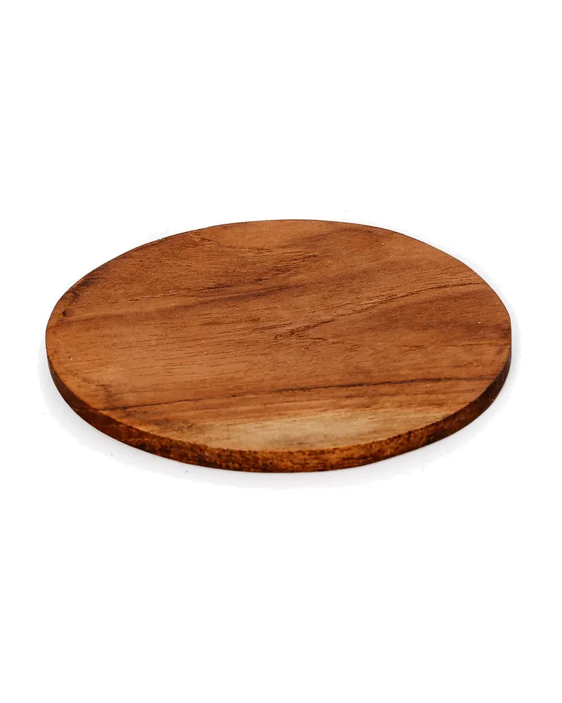 The Teak Root Nordic Coaster Untersetzer aus Teakwurzelholz, Natur