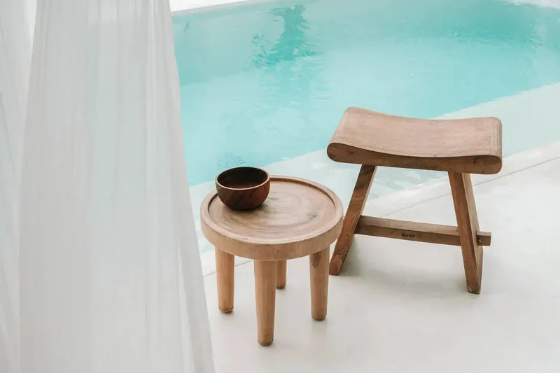 The Teak Root Salad Bowl, Schüssel aus Teakholz von Bazar Bizar, Größe S, Natur, Ansicht 8