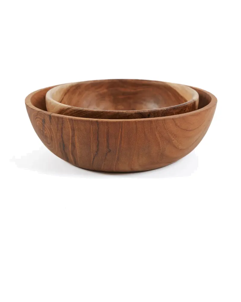 Snackschale Teak Root Snack Bowl, S oder M von Bazar Bizar, Natur, Ansicht 4