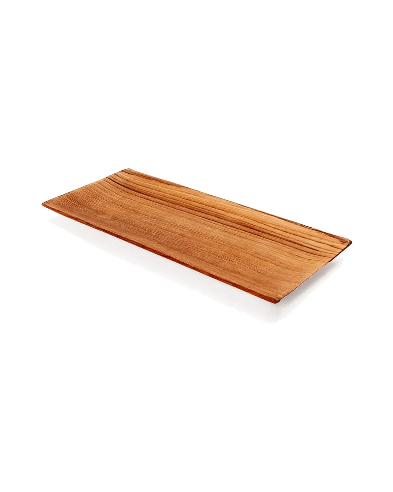 The Teak Root Sushi Plate Servierplatte aus Teakwurzelholz, Natur