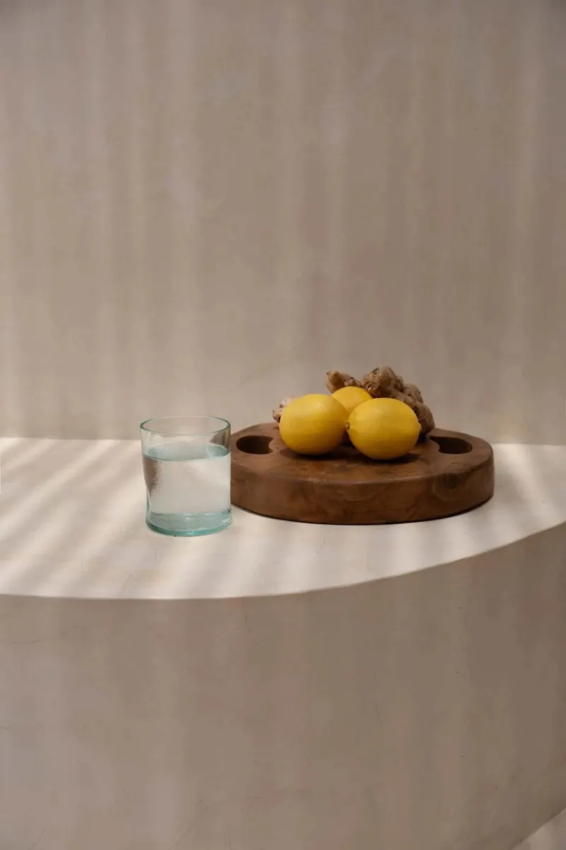 The Teak Root Tray Serviertablett aus Teakholz von Bazar Bizar, Größe S, Natur, Ansicht 4