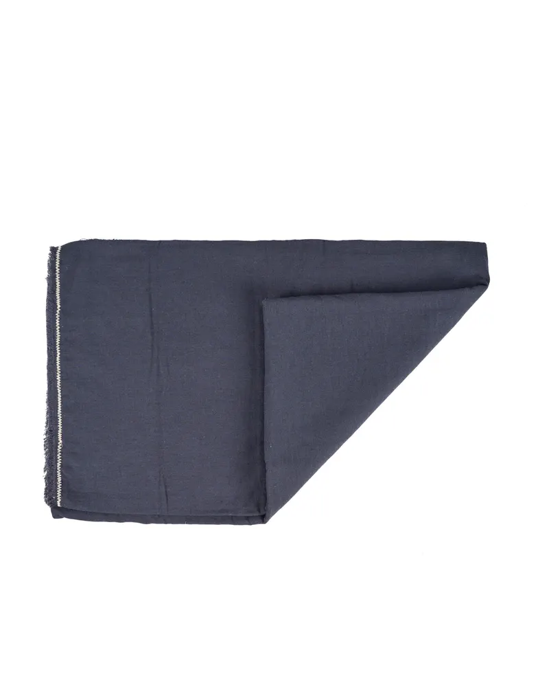 The Tuscany Tablecloth Leinentischdecke von Bazar Bizar, Größe 150 × 250 cm, Schwarz / Natur, Ansicht 7