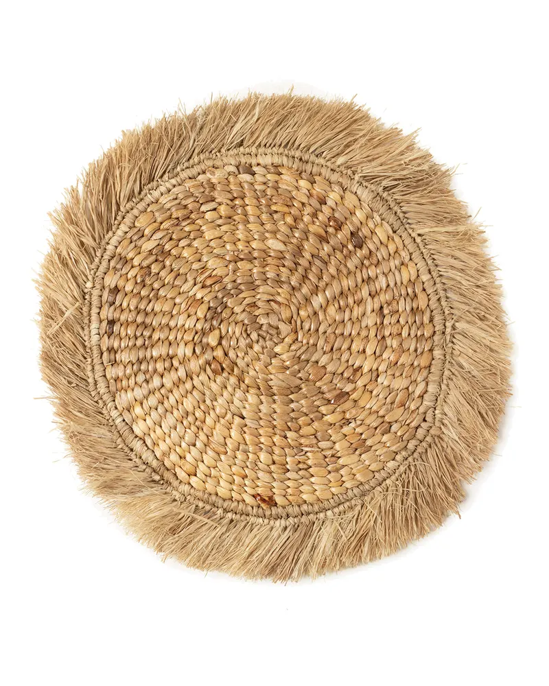 The Water Hyacinth Raffia Placemat Platzset, Natur