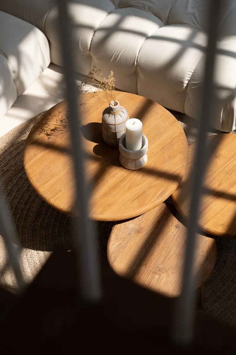 The Whoopy Vase aus Terrakotta und Rattan von Bazar Bizar, Größe L, Beton-Natur, Ansicht 4