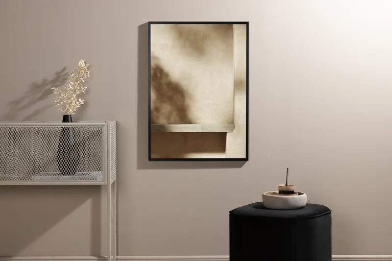 Beach Poster mit Licht und Schatten in 40 × 30 cm, im Wohnraum, Ansicht 2