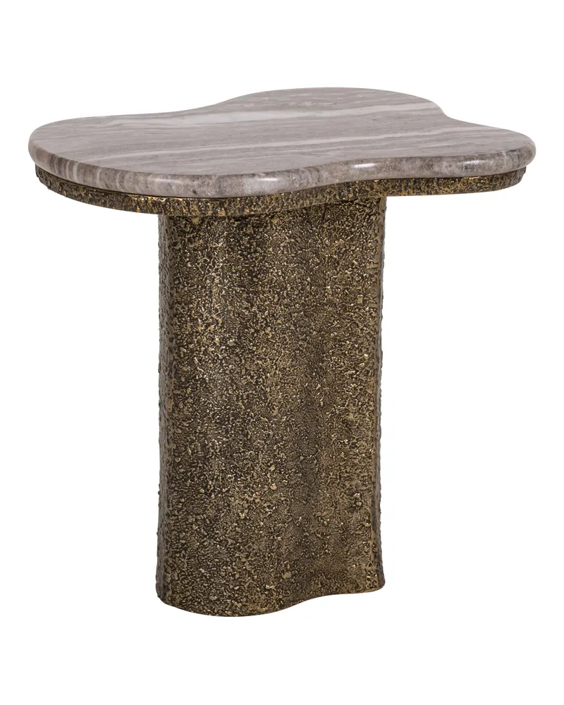 Beistelltisch Abandos, Messingfarben antik von Richmond Interiors, Produktansicht 2