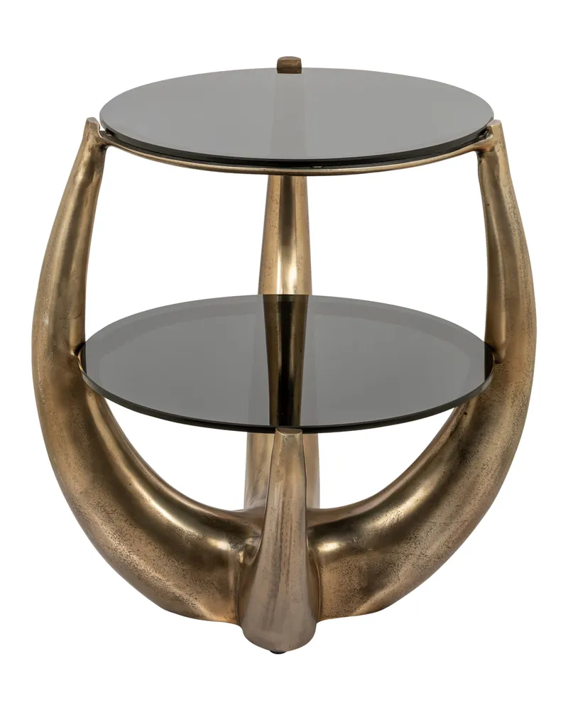 Beistelltisch Aida, Goldfarben von Richmond Interiors
