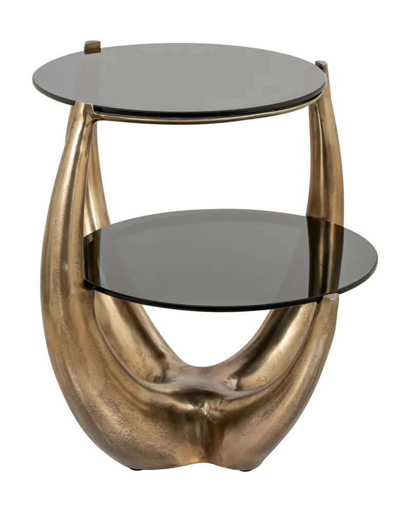 Beistelltisch Aida, Goldfarben von Richmond Interiors, Produktansicht 2