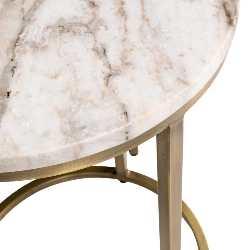 Beistelltisch Bottega, Blush beige, 2er-Set von Richmond Interiors, Produktansicht 6
