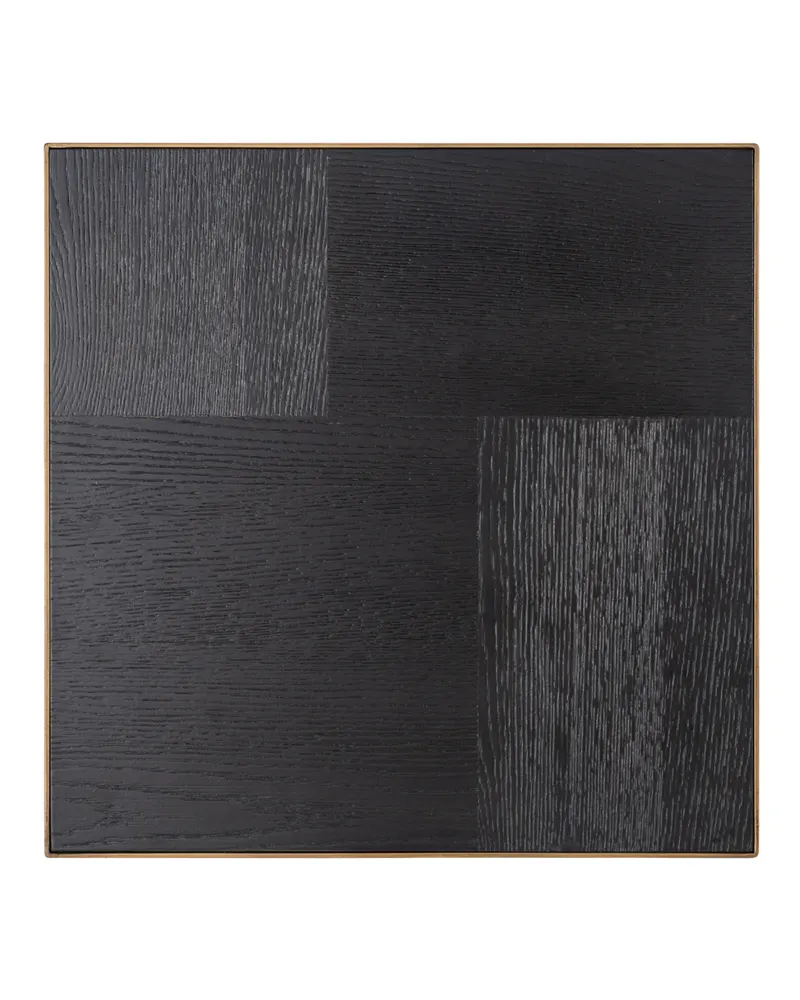 Beistelltisch Cambon, Dunkles Kaffeebraun, 50 x 50 cm von Richmond Interiors, Produktansicht 3