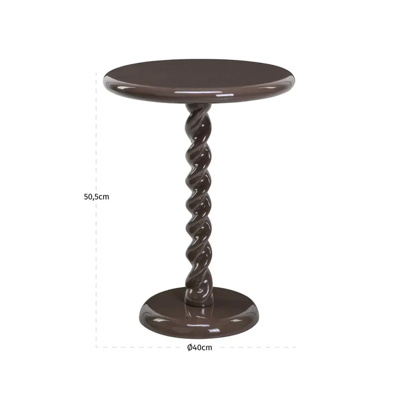 Beistelltisch Caspian, Chestnut von Richmond Interiors, Maßzeichnung 4