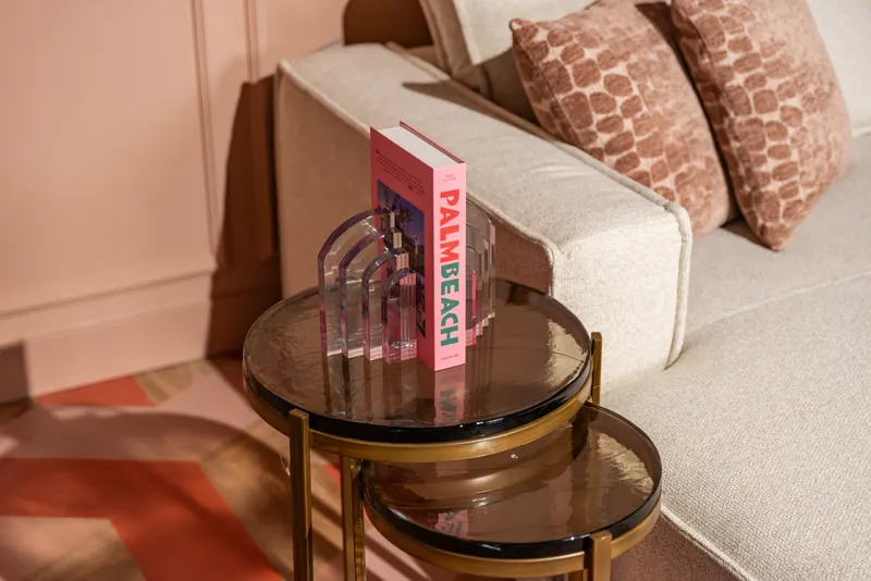 Beistelltisch Cleo, Goldfarben, 2er-Set von Richmond Interiors, Wohnbeispiel 6, im Wohnraum