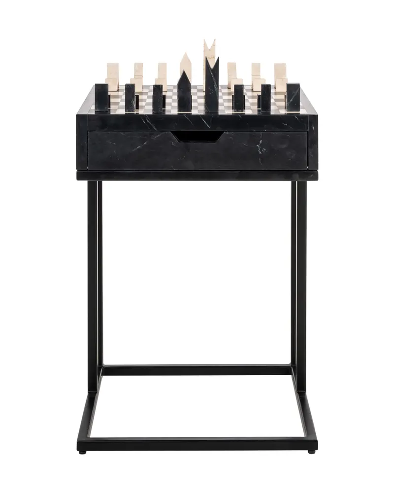 Beistelltisch Davos, Schwarz von Richmond Interiors