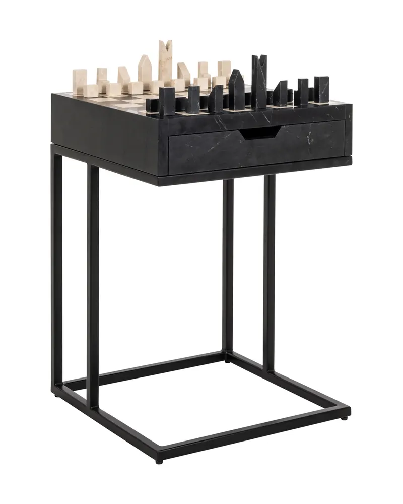 Beistelltisch Davos, Schwarz von Richmond Interiors, Produktansicht 2