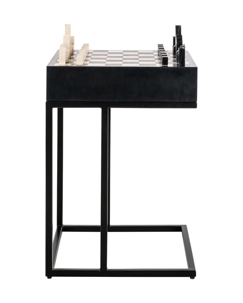 Beistelltisch Davos, Schwarz von Richmond Interiors, Produktansicht 3