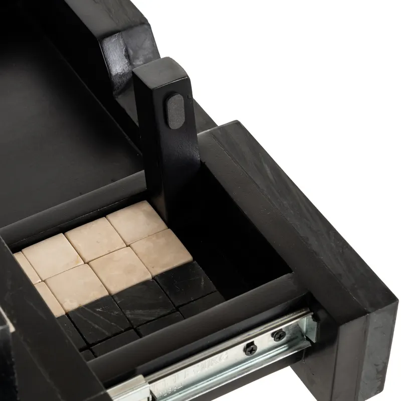 Beistelltisch Davos, Schwarz von Richmond Interiors, Produktansicht 8