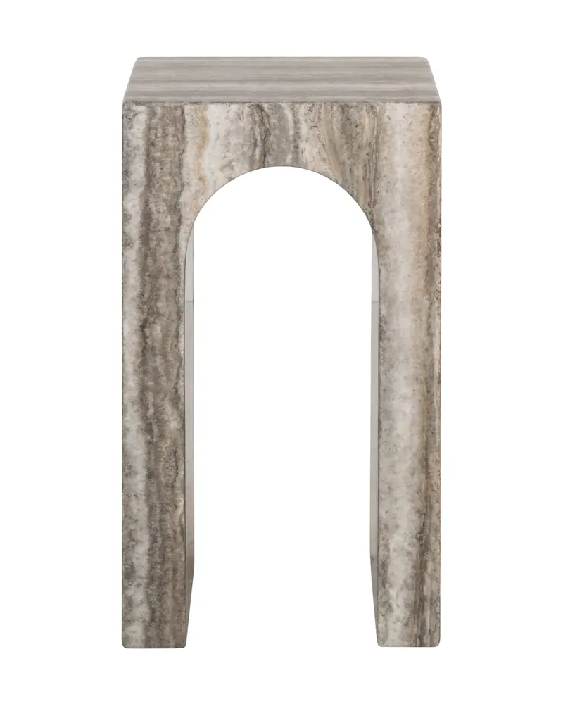 Beistelltisch Dulce, Grau, 35 x 35 x 60 cm von Richmond Interiors