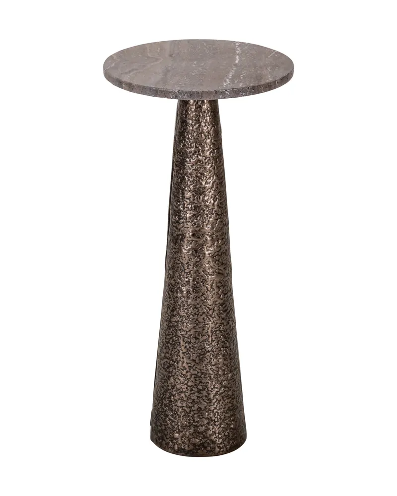 Beistelltisch Eldora, Bronzefarben, 30Ø cm von Richmond Interiors, Produktansicht 2
