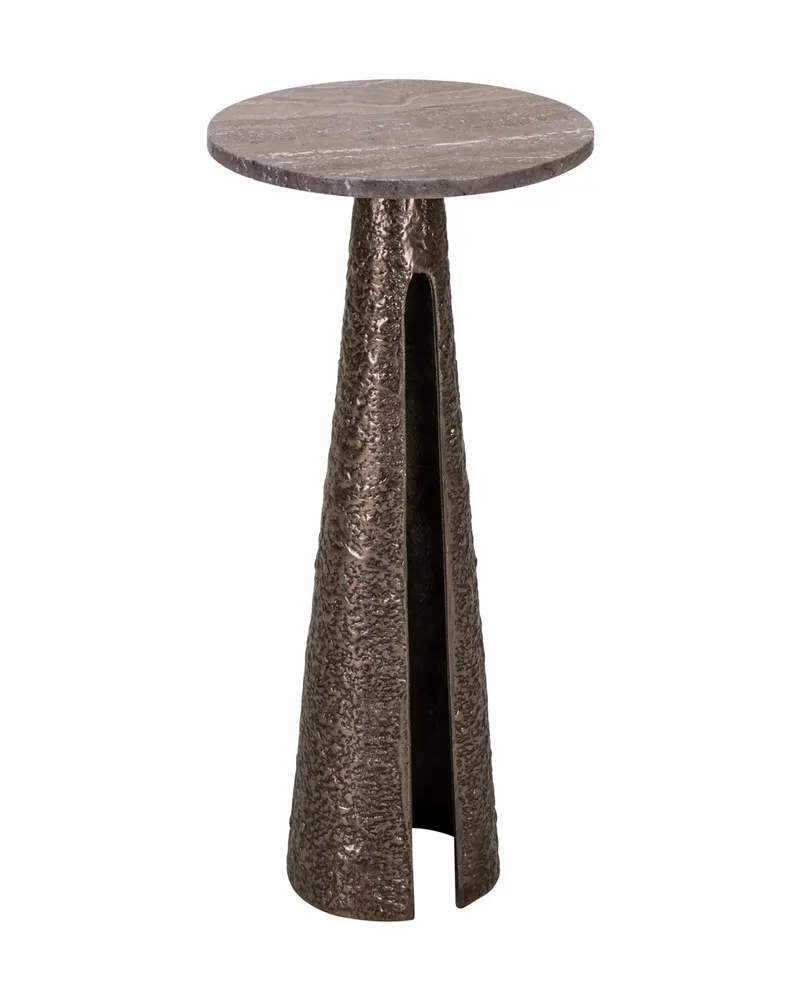 Beistelltisch Eldora, Bronzefarben, 30Ø cm von Richmond Interiors, Produktansicht 3