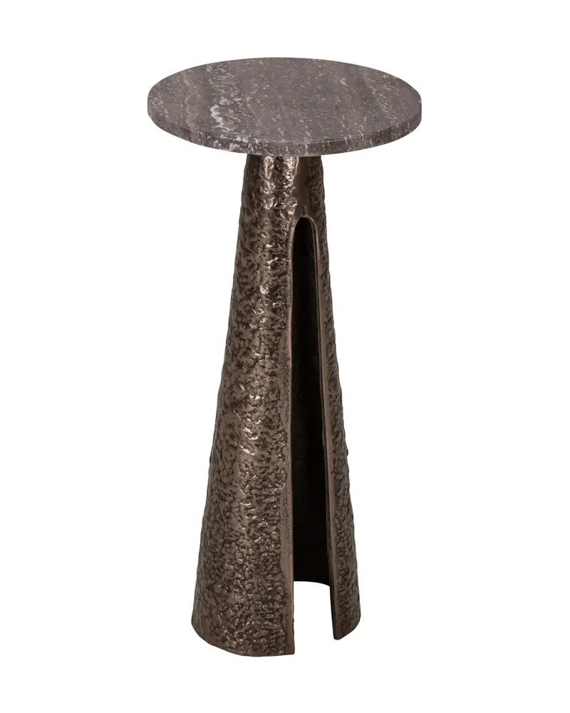 Beistelltisch Eldora, Bronzefarben, 25Ø cm von Richmond Interiors, Produktansicht 2