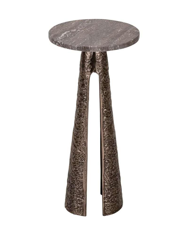 Beistelltisch Eldora, Bronzefarben, 25Ø cm von Richmond Interiors, Produktansicht 3