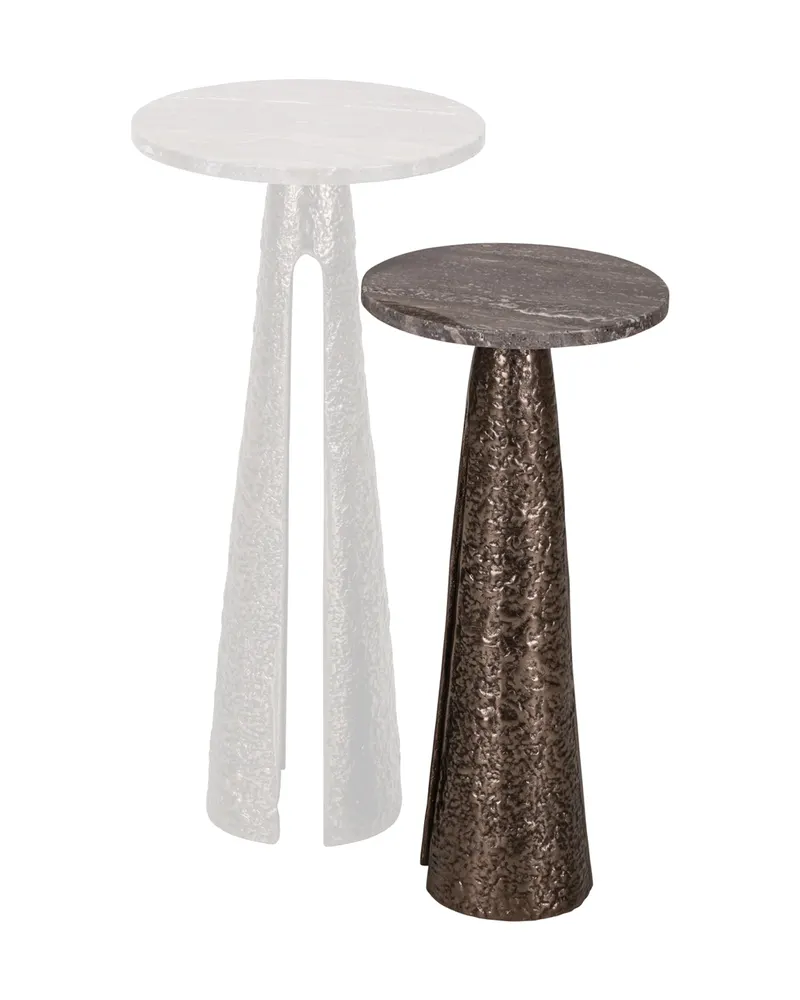 Beistelltisch Eldora, Bronzefarben, 25Ø cm von Richmond Interiors, Produktansicht 4