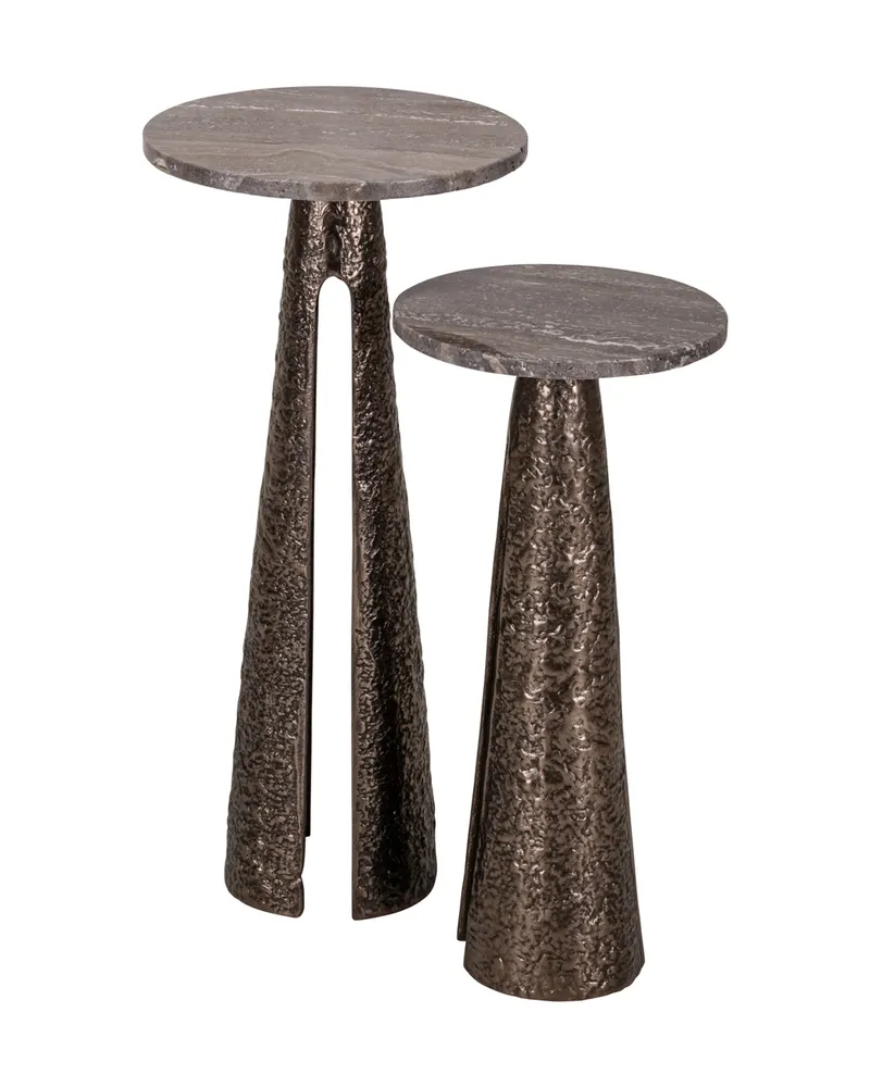 Beistelltisch Eldora, Bronzefarben, 25Ø cm von Richmond Interiors, Produktansicht 5