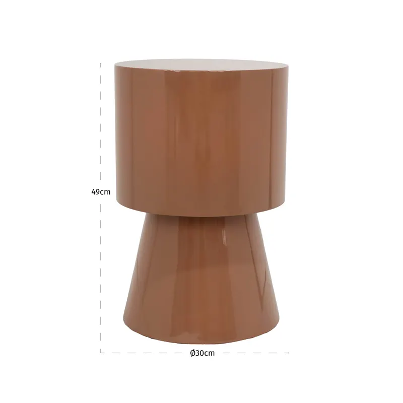 Beistelltisch Liza, Mocha mousse von Richmond Interiors, Maßzeichnung 4