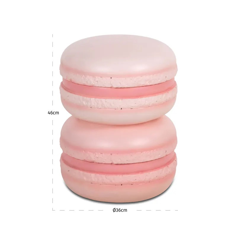 Beistelltisch Macarons, Rosa von Richmond Interiors, Maßzeichnung 2