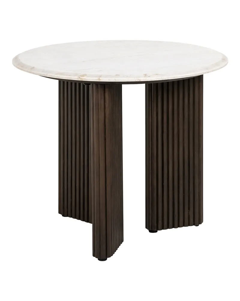 Beistelltisch Mayfield, Braun, 55Ø cm