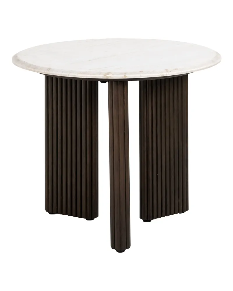 Beistelltisch Mayfield, Braun, 55Ø cm von Richmond Interiors, Produktansicht 2