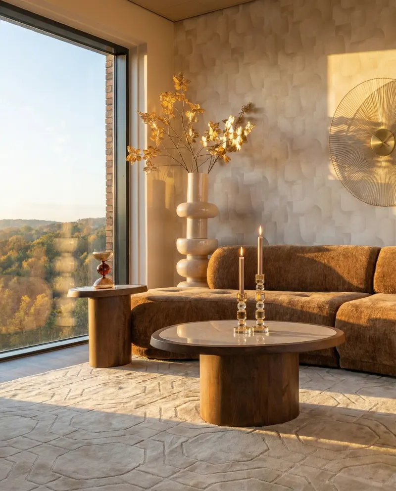Melrose, Spicebrown von Richmond Interiors, Wohnbeispiel 5, im Wohnraum
