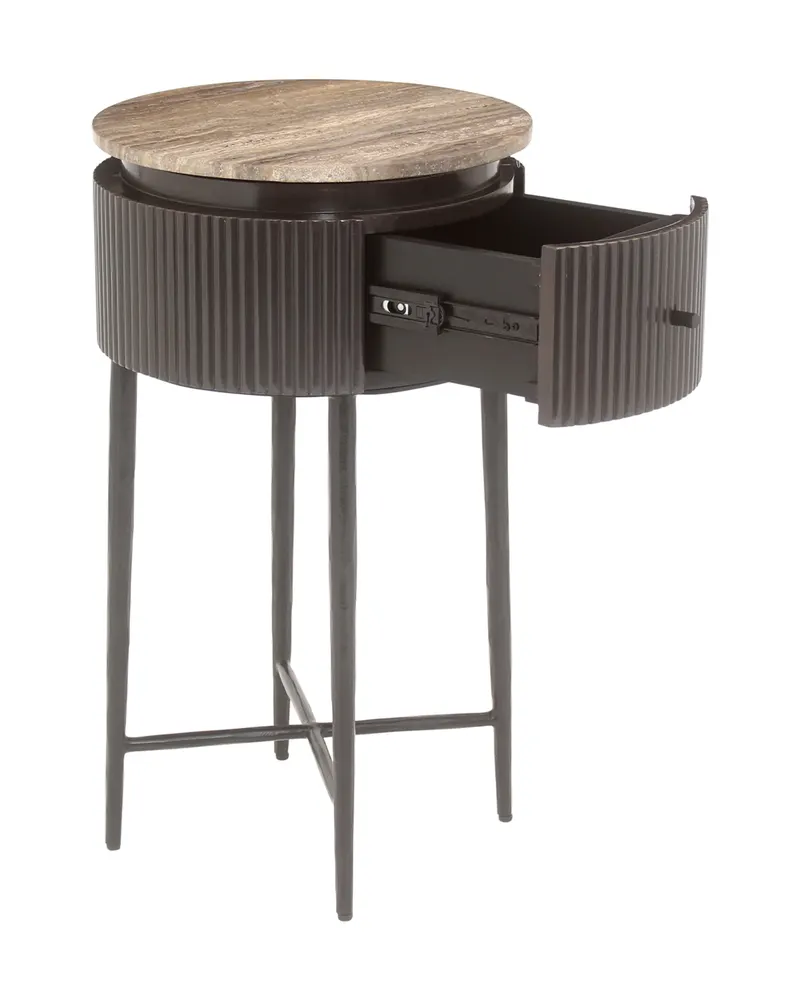 Beistelltisch Russo, Ash brown, 70 cm von Richmond Interiors, Produktansicht 3